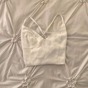 💕Backless crop top